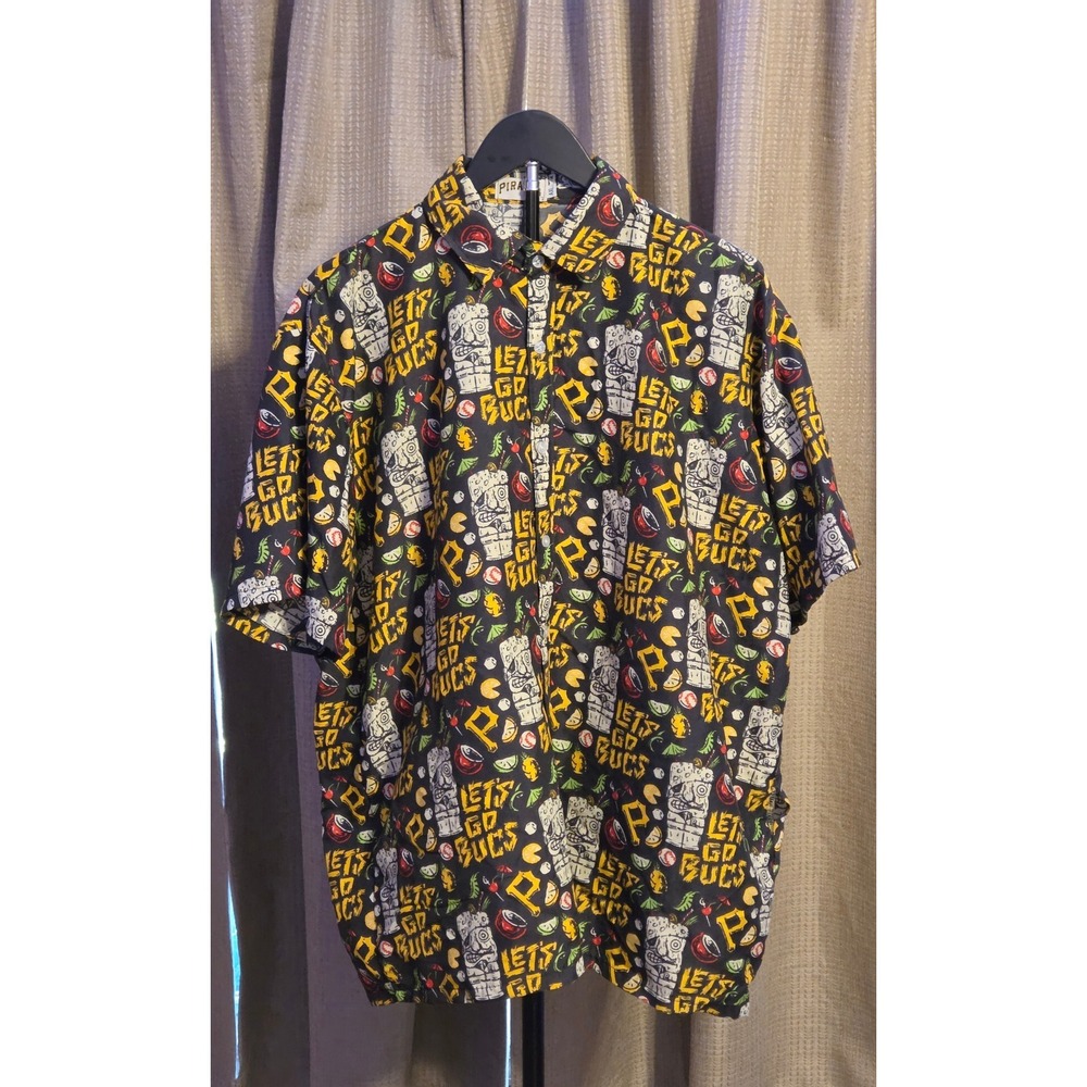 Pittsburgh Pirates Hawaiian Shirt Mens Size XL 2024 PNC Park Stadium Giveaway